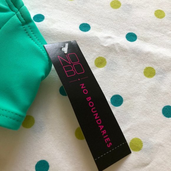 No Boundaries Teal Bikini Top - Picture 4 of 4